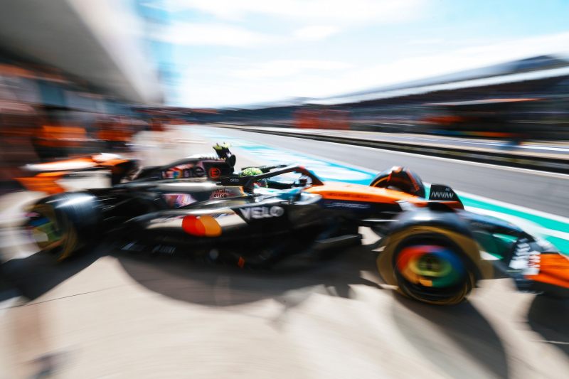 #2 trening: Norris ze sporą przewagą nad Ferrari