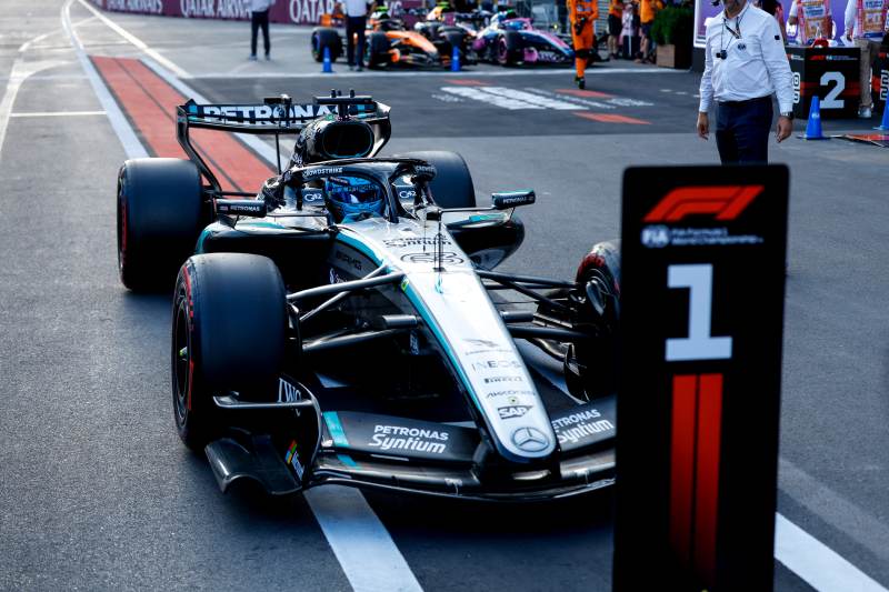 Mercedes potwierdził moc swojego bolidu w azerskiej czasówce