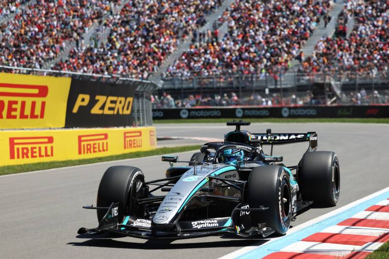 Russell pokonał Antonellego w walce o pole position do sprintu