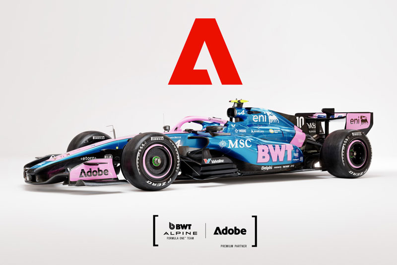 Adobe wchodzi do F1 z ekipą Alpine