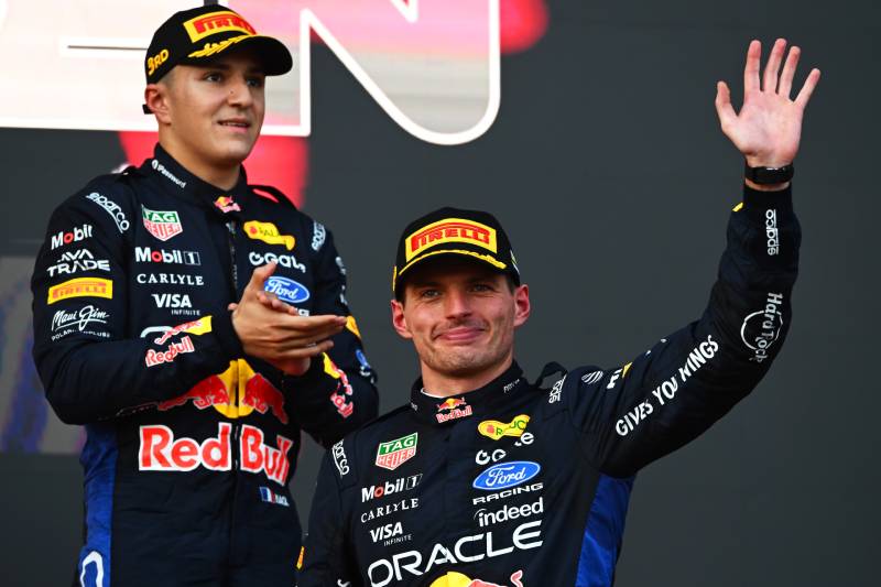 Podwójne podium Red Bulla, do zwycięstwa zabrakło 0,1 sekundy