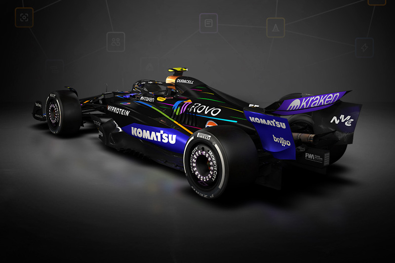 Williams jako pierwszy przedstawił jednorazowe malowanie na GP Las Vegas