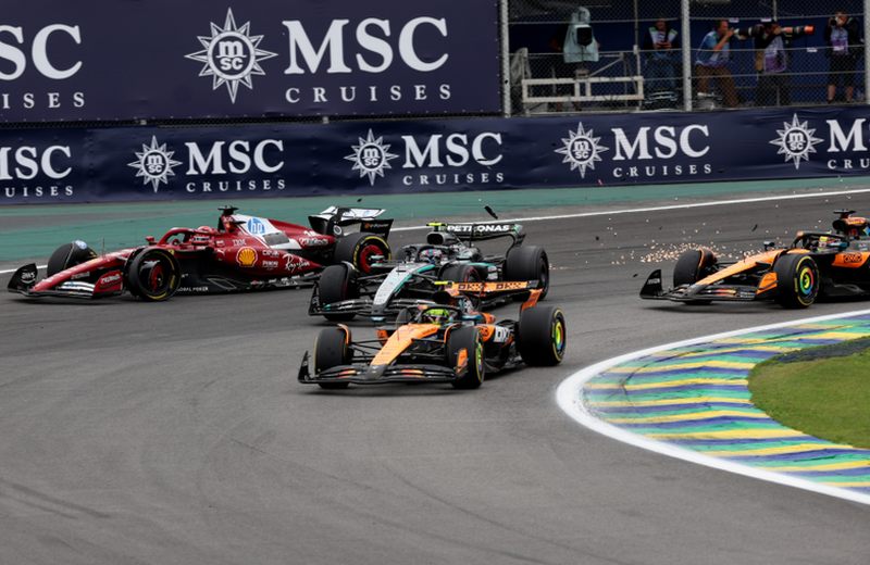 Leclerc uważa, że Antonelli również odpowiadał za kolizję z restartu