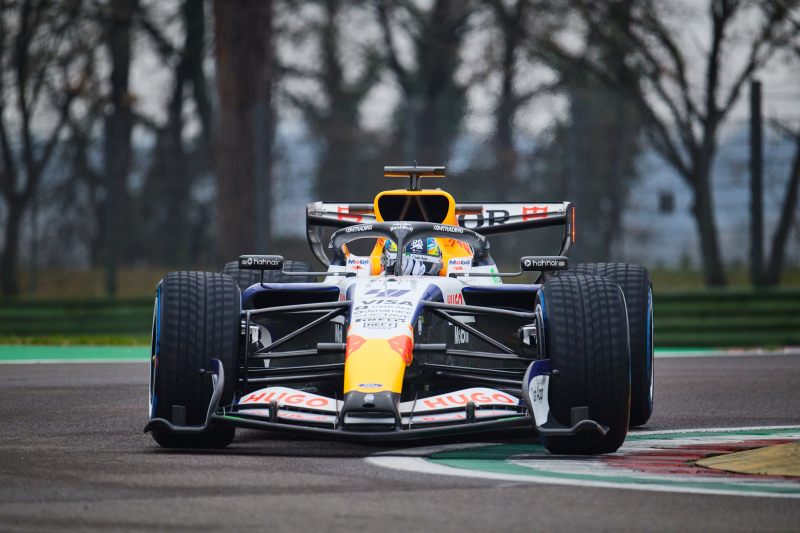 Racing Bulls ujawniło zdjęcia z dnia filmowego na Imoli