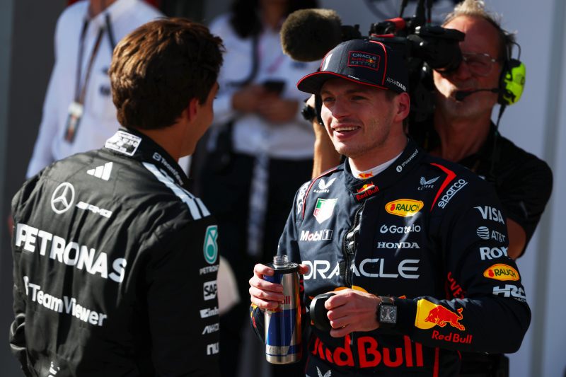 Verstappen o komentarzach Russella: następnym razem wezmę chusteczki