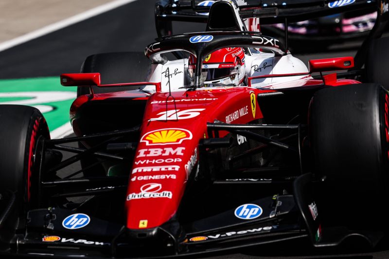 Leclerc stracił 0,5 sekundy na samej długiej prostej w SQ3