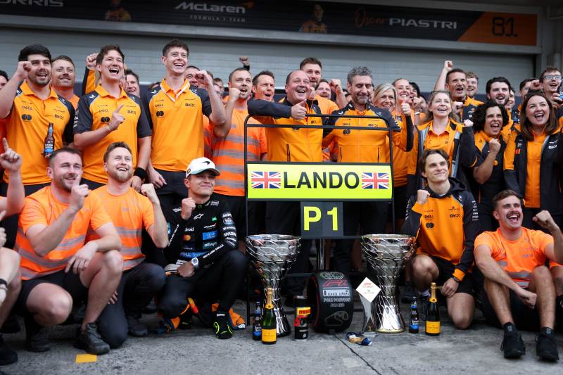 Norris powiększa przewagę, Piastri dalej nie potrafi wrócić na właściwy tor