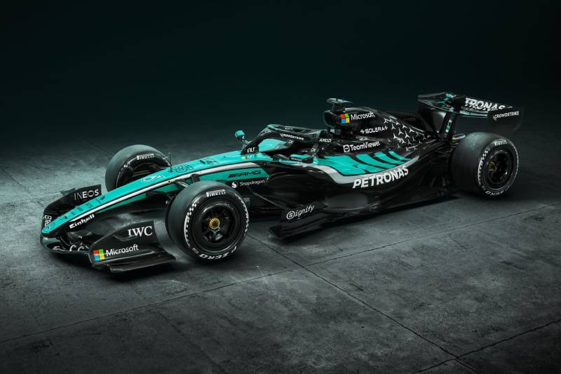 Mercedes przygotował specjalne malowanie na wyścig w Kuala Lumpur