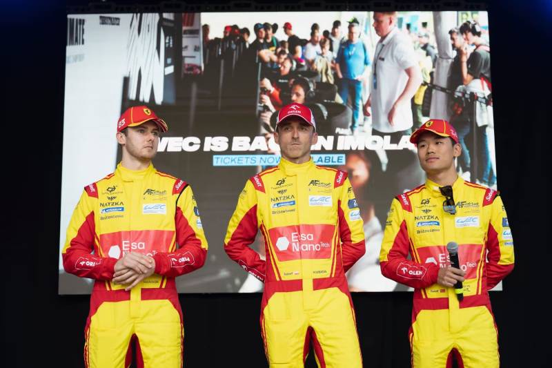 Kubica o wyborze ekipy AF Corse: to była kwestia o wiele bardziej emocjonalna