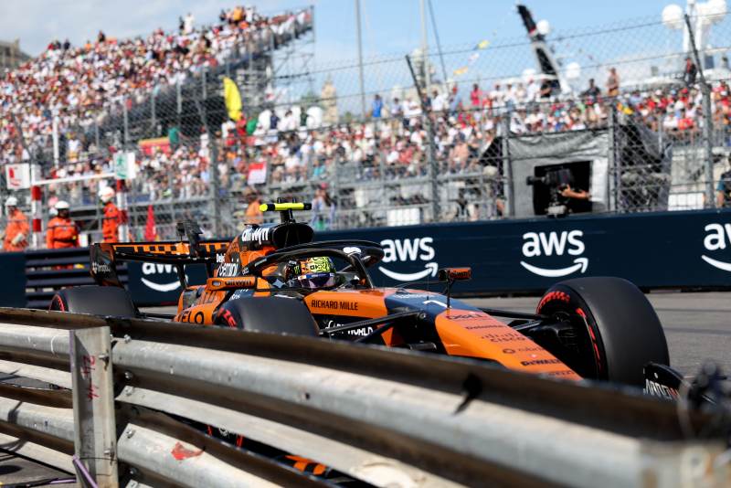McLaren poniżej oczekiwań w Monako