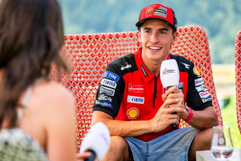 Marc Marquez udzielił rady Hadjarowi w kwestii kontuzji nadgarstka