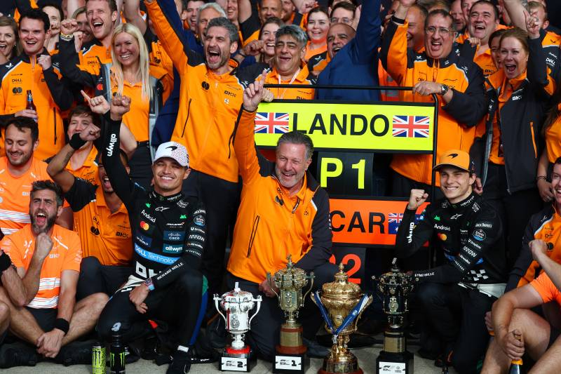 McLaren z dubletem, Piastri chce przekuć frustrację w motywację