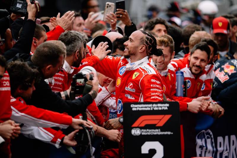 Najlepszy występ Hamiltona w Ferrari