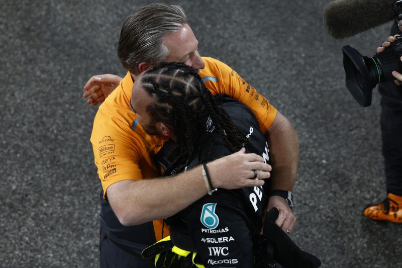 Brown uważa, że Hamilton powinien być już ośmiokrotnym mistrzem świata