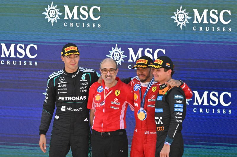 Norris uważa, że Ferrari mogłoby dominować, gdyby miało lepszy silnik