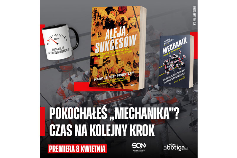 "Aleja sukcesów" Marca "Elvisa" Priestleya. Nowa książka autora bestsellera "Mechanik" wkrótce w Polsce!