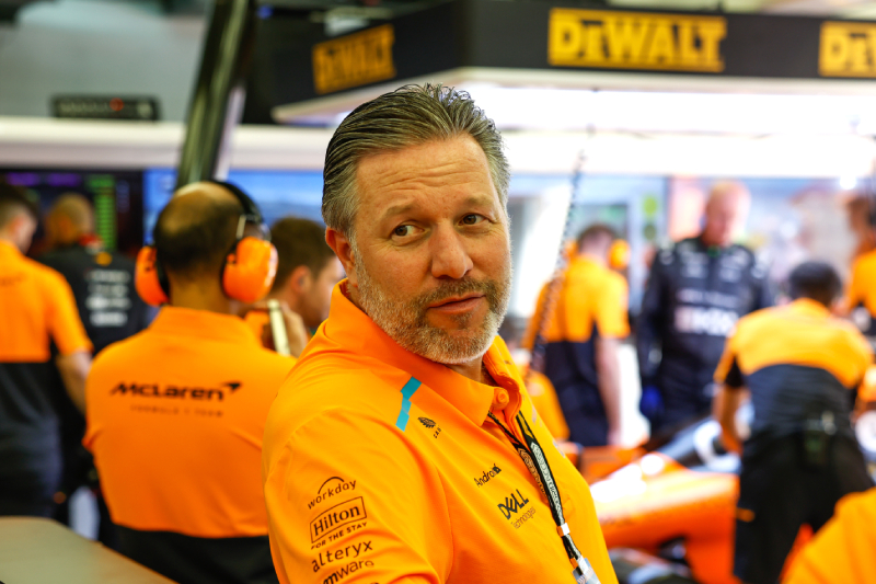 Zak Brown przetestuje historyczny bolid Williamsa podczas weekendu z Grand Prix Wielkiej Brytanii