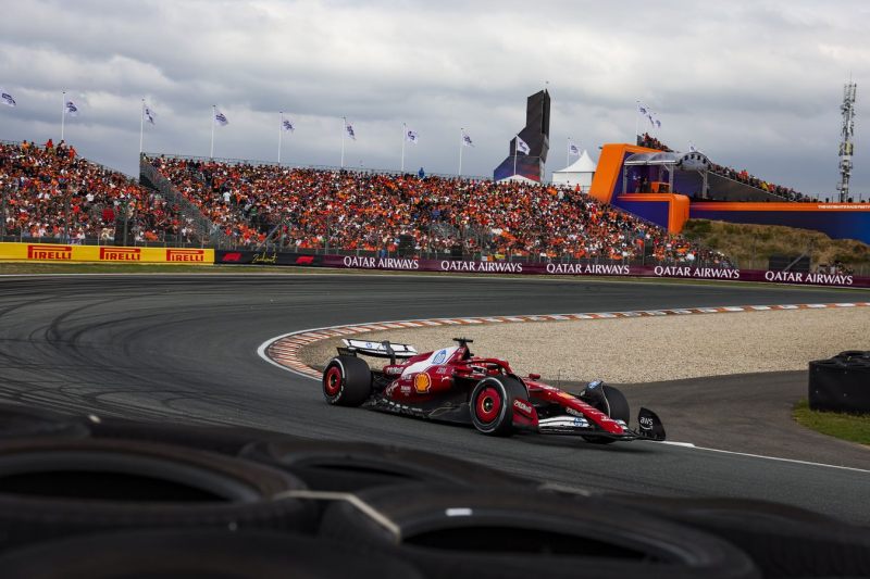 Dramat Ferrari w Zandvoort