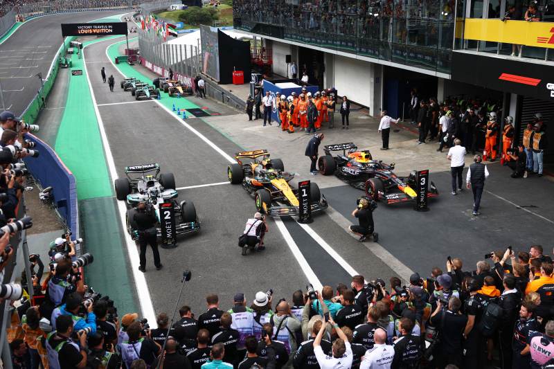 Mekies: zostając na torze nie wygralibyśmy tego wyścigu