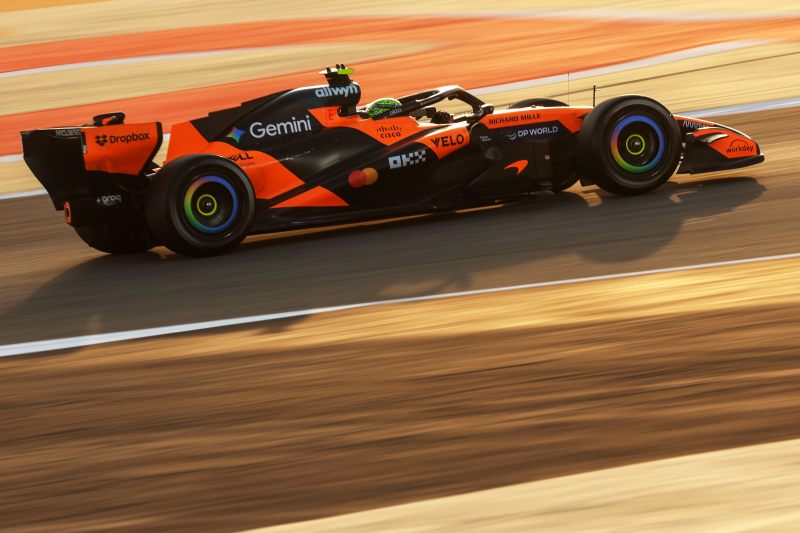 #1 dzień testów: Norris przed Verstappenem, stracone sesje Astona Martina i Racing Bulls