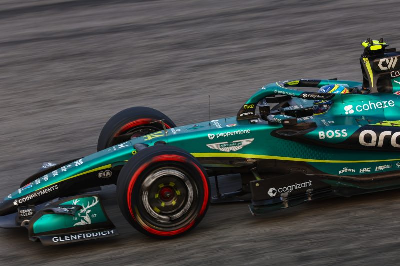 Alonso wywalczył najlepszy wynik dla Astona Martina w tym sezonie