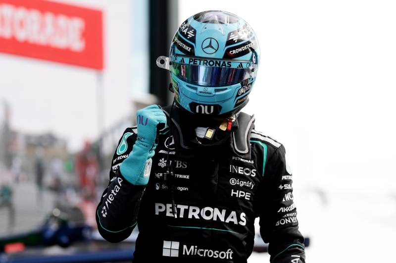 Russell pewnie wygrał mało porywający sprint w Zandvoort