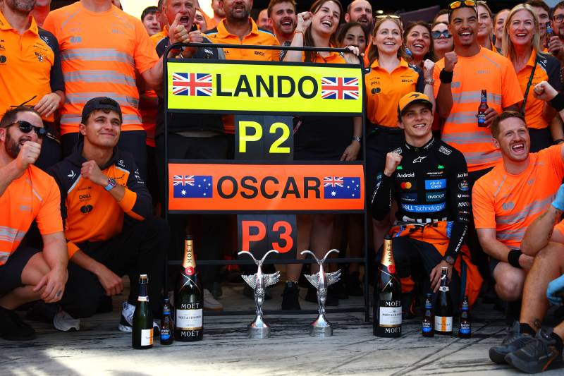 McLaren z podwójnym podium i kuriozalnym poleceniem zespołowym
