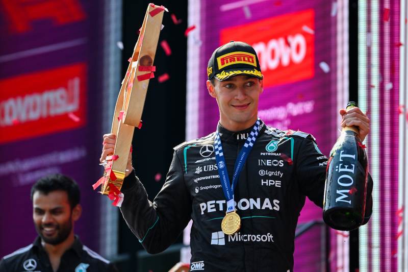 Russell powrócił do zwyciężania po raz pierwszy od GP Australii